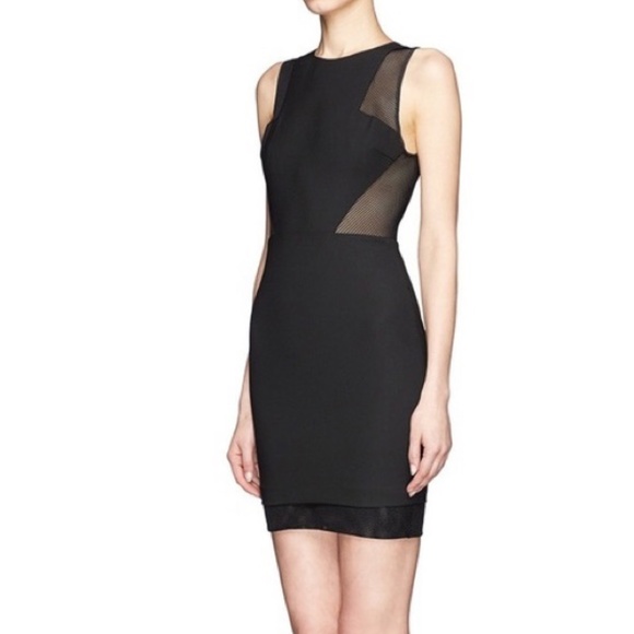 Elizabeth & James Mesh Insert Dress - Picture 1 of 6